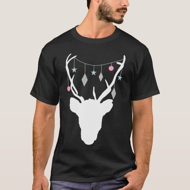 T-shirt Reinder de Noël (Devant)