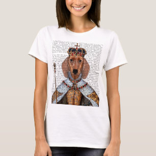 T-shirt Reine 2 de teckel