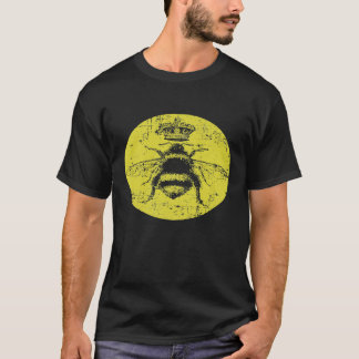 T-shirt Reine Abeille Mignonne Apicultrice Chic Vintage