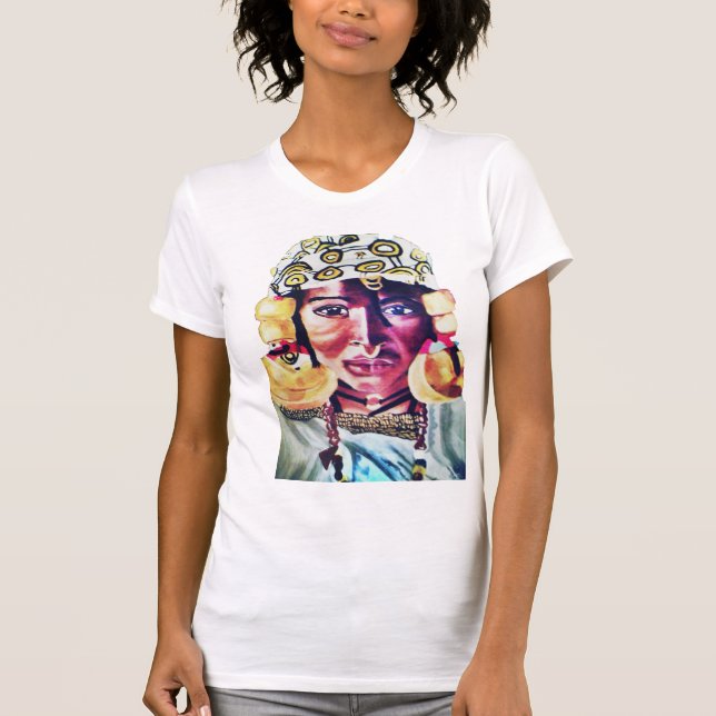 T-SHIRT REINE AFRICAINE (Devant)