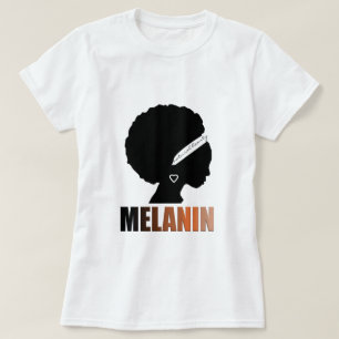 T-shirt Reine africaine Melanin