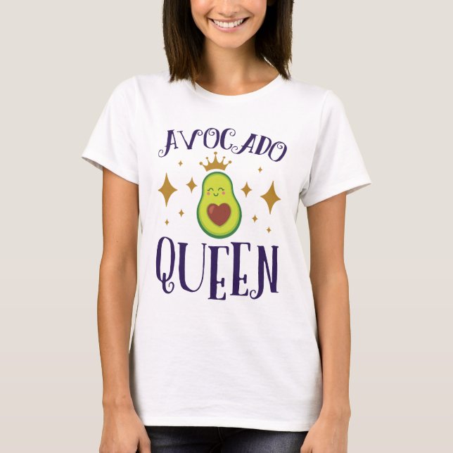 T-shirt Reine Avocado (Devant)