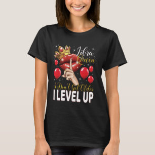 T-shirt Reine Balance Je ne vieillit pas je monte en nivea