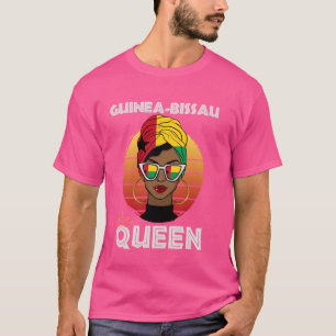 T-shirt Reine bissau-guinéenne Reine africaine Guinée-Biss