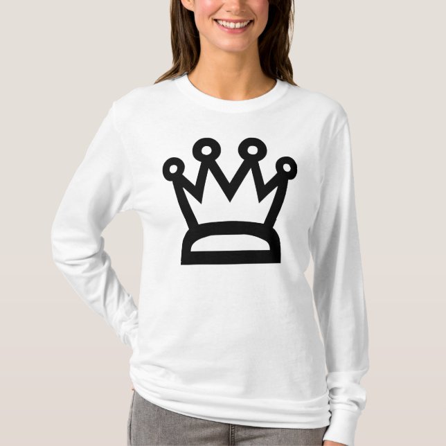 T-shirt Reine blanche (Devant)