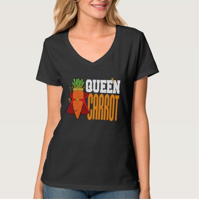 T-shirt Reine Carotte (Devant)