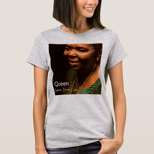 T-shirt Reine Cesaria Evora (Devant)