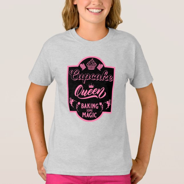 T-shirt Reine Cupcake (Devant)