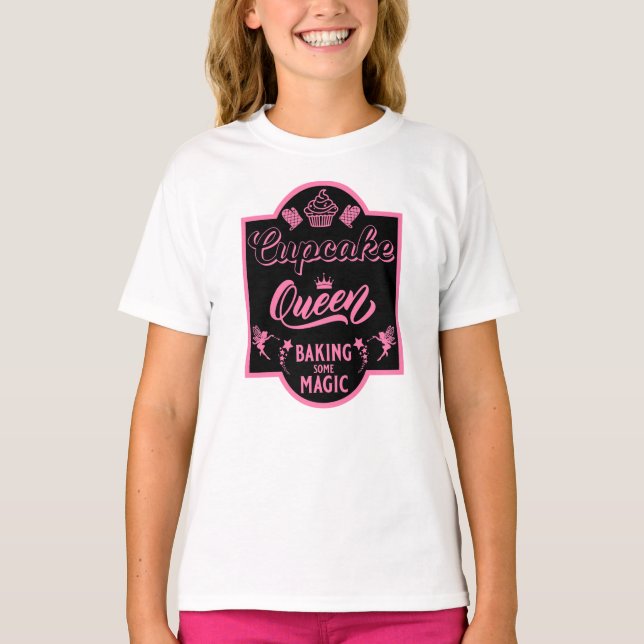 T-shirt Reine Cupcake (Devant)