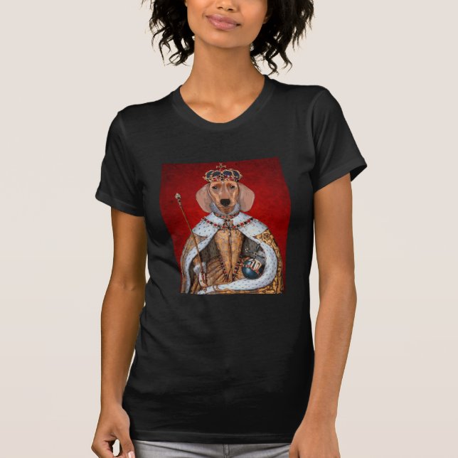 T-shirt Reine Dachshund (Devant)