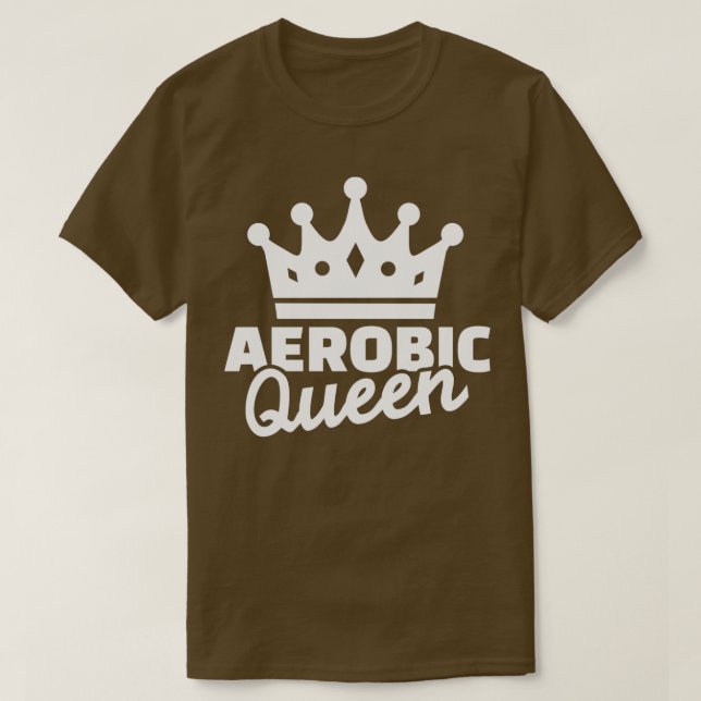 T-shirt Reine d'aérobie (Design devant)