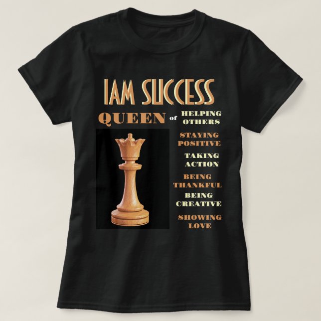 T-SHIRT REINE DE (Design devant)