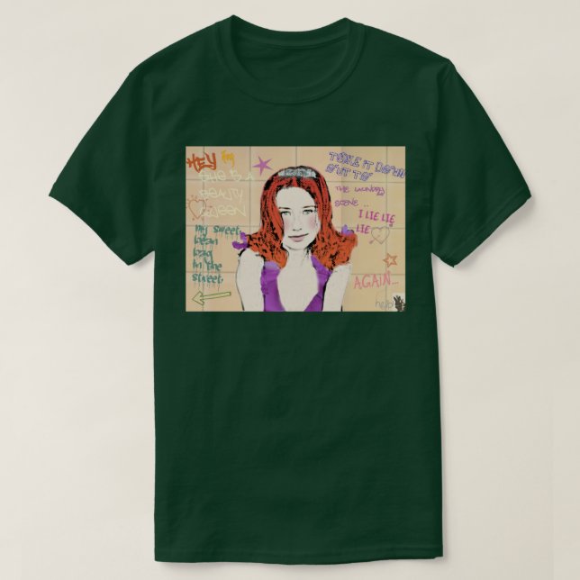 T-shirt Reine de beauté (Design devant)