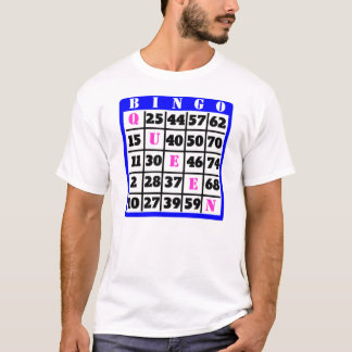 T-shirt Reine de bingo-test