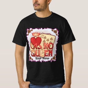 T-shirt Reine de Casino Chaud