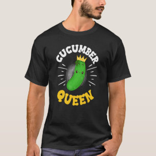 T-shirt Reine de Concombre Fruit Légume Fête des Mères Jar
