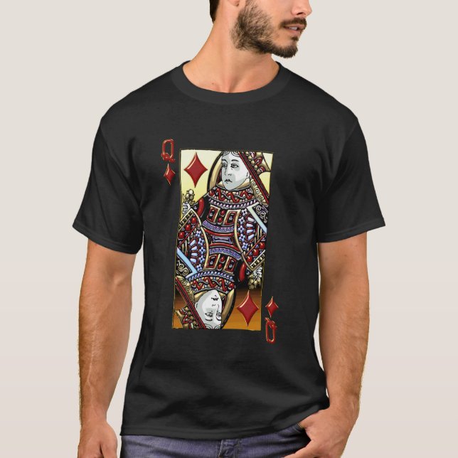 T-shirt Reine de Diamants Édition Luxe Couleur (Devant)