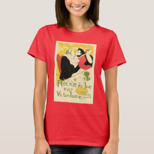 T-shirt Reine de Joie (Reine du Plaisir) Toulouse Lautrec