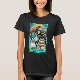 T-shirt Reine de la carte de tarot de cuisine Chef Boulang