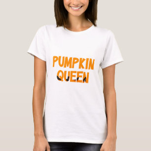 T-shirt Reine de la citrouille
