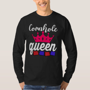 T-shirt Reine de la Cornhole Corn Hole