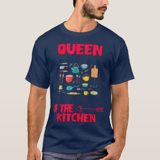 T-shirt Reine De La Cuisine