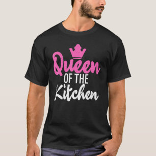 T-shirt Reine De La Cuisine Cuisine Pâtisserie Boulanger