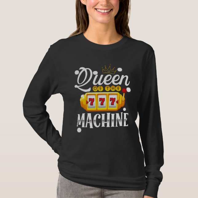 T-shirt Reine de la machine à sous (Devant)