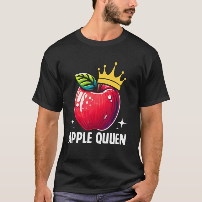 T-shirt Reine de la pomme (Devant)