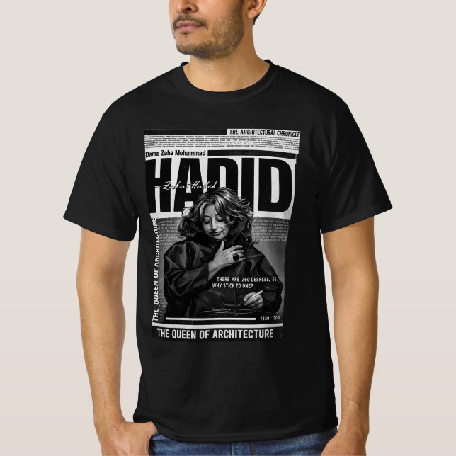 T-Shirt Reine de l'Architecture (Devant)
