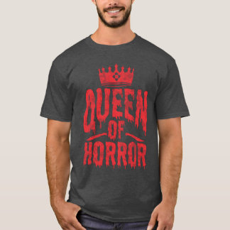 T-shirt Reine De L'Horreur Pour Les Films Effrayants Lover