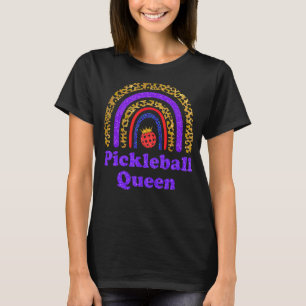 T-shirt Reine De Pickleball Mignonne Pour Les Femmes J'Aim