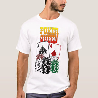 T-shirt Reine de tisonnier - deux as et puces