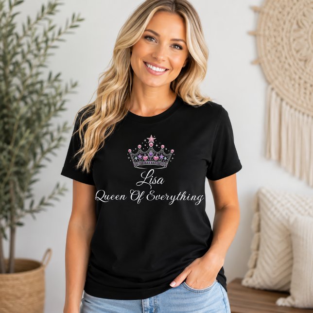 T-shirt Reine de Tout (Créateur téléchargé)