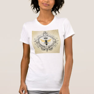 T-shirt reine des abeilles française vintage moderne