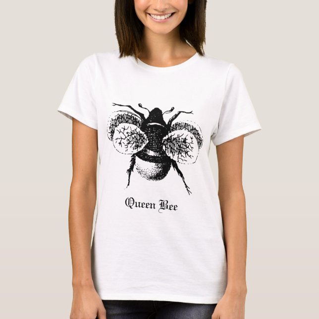 T-shirt Reine des abeilles vintage (Devant)