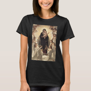 T-shirt Reine des Anges Regina Angelorum par Bouguereau