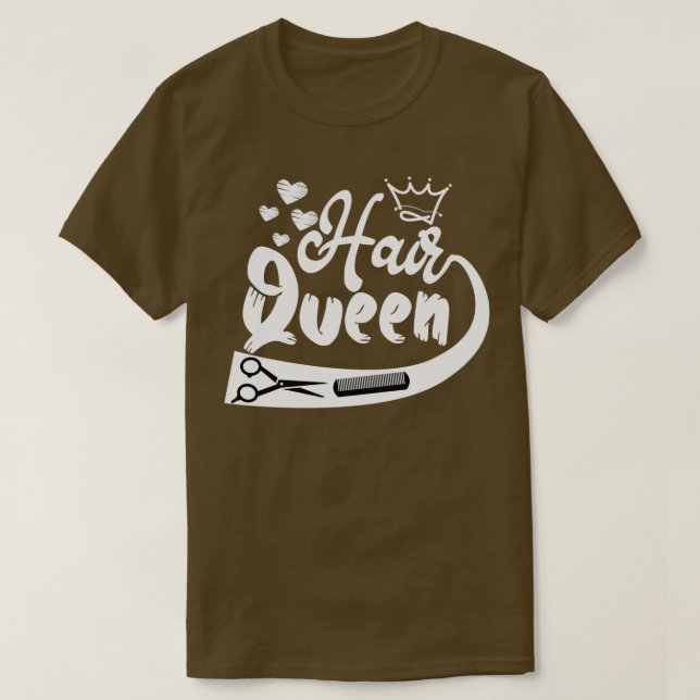 T-shirt Reine des cheveux (Design devant)