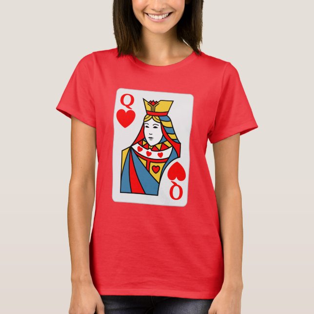 T-shirt Reine des Coeurs (Devant)