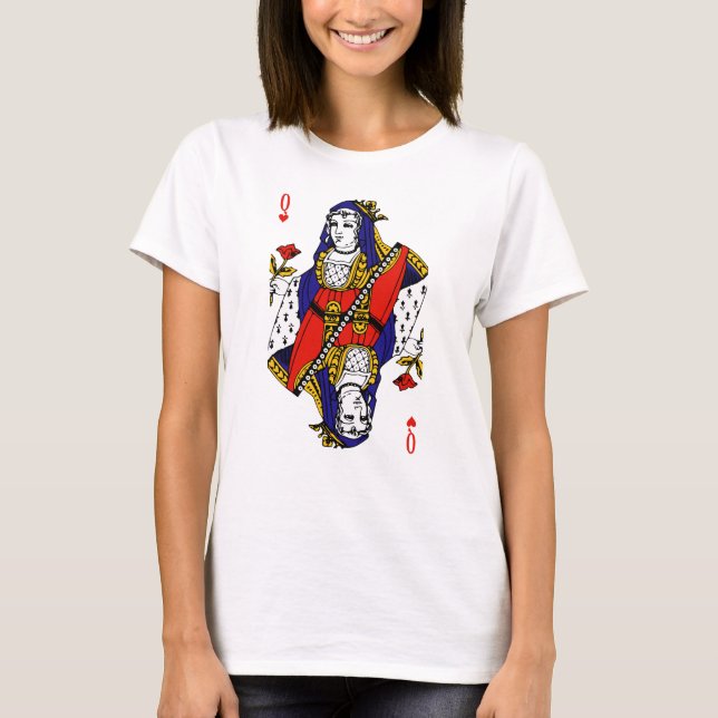 T-shirt Reine des coeurs (Devant)