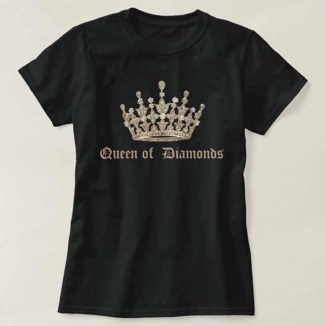 T-shirt Reine des diamants (Design devant)