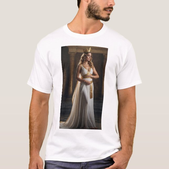 T-shirt Reine des dieux Héra - Mythologie grecque (Devant)