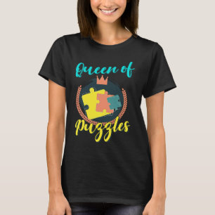 T-shirt Reine des énigmes  énigme