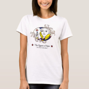 T-shirt Reine des étoiles (couleurs claires)