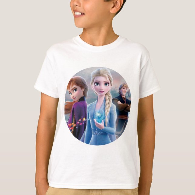 T-shirt Reine des neiges (Devant)