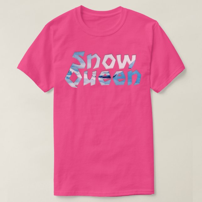 T-shirt Reine des neiges (Design devant)