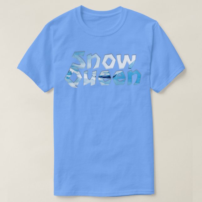 T-shirt Reine des neiges (Design devant)