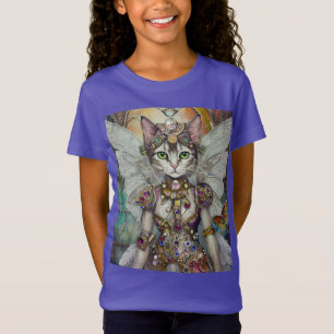 T-Shirt Reine des Neiges Chat de la Brigade de l'Aile de P