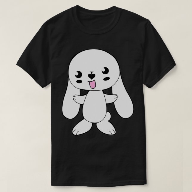 T-shirt Reine des neiges des pique BBC Lapin des neiges  (Design devant)