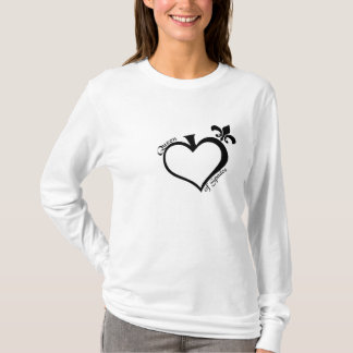 T-shirt Reine des pelles/courageux